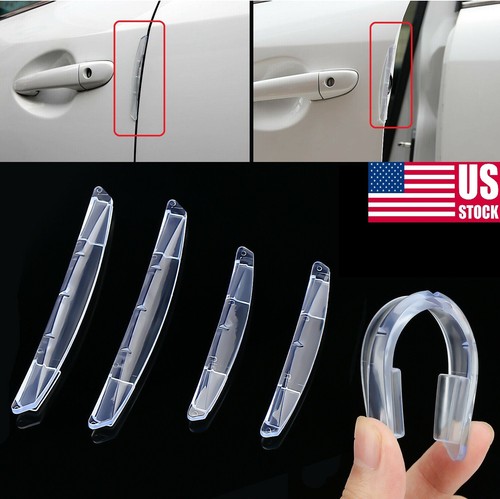 Transparent car door trim - car,